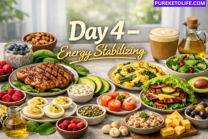 day 4 energy stabilizing keto diet