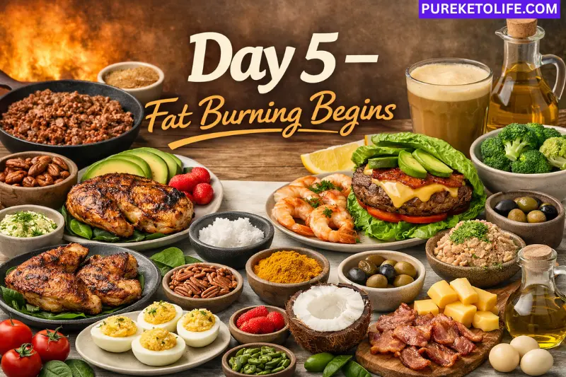 day 5 fat burning begins keto diet