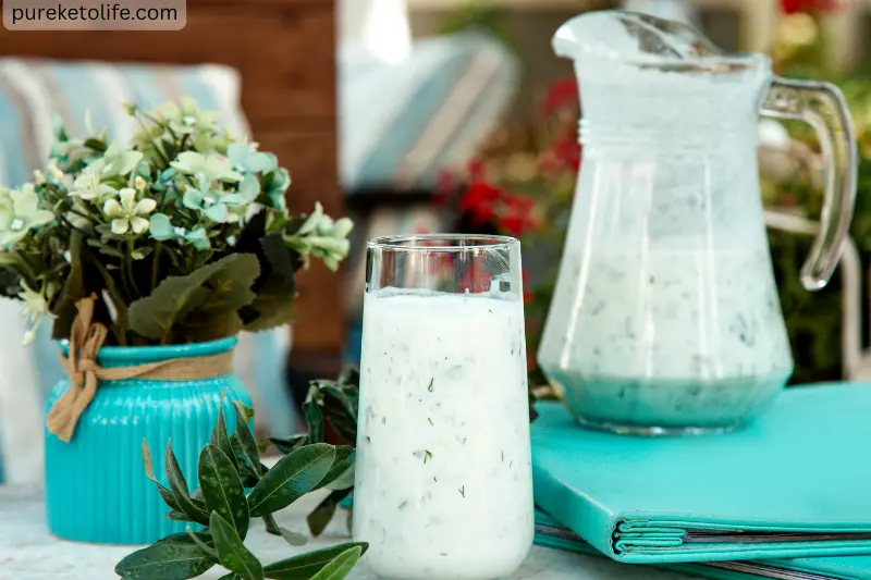 coconut mint keto smoothie