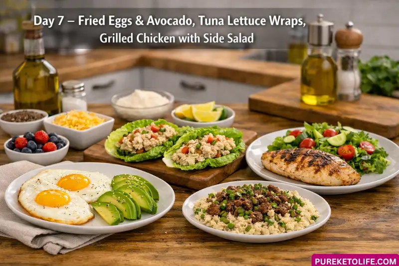 day 7 keto diet plan for beginners