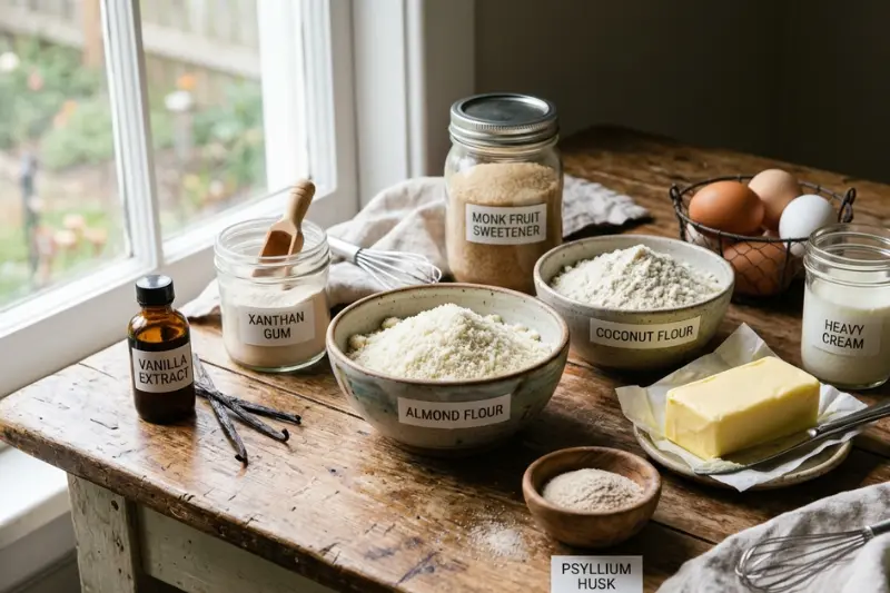 best ingredients for keto pastries