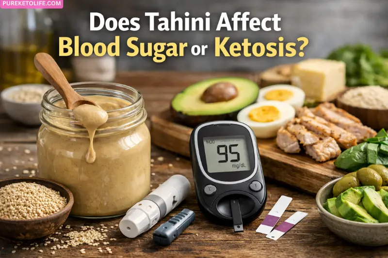 does tahini affect blood sugar or ketosis