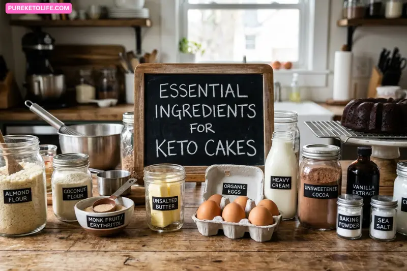 essential ingredients for keto cakes