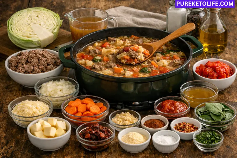 keto cabbage soup