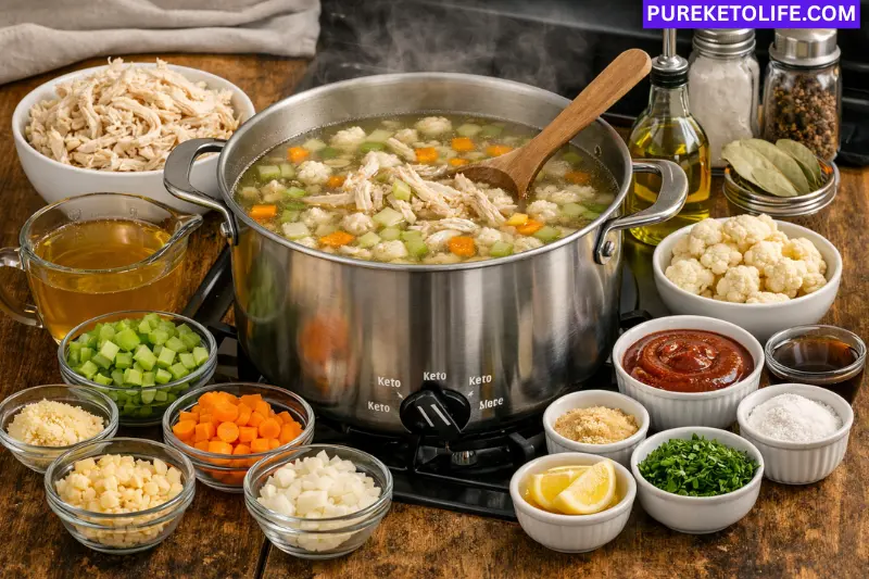 keto chicken soup