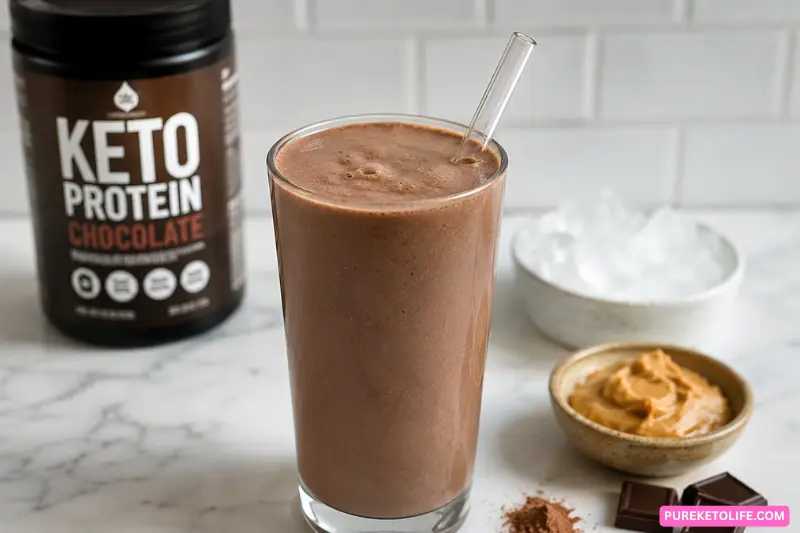 keto chocolate protein shake
