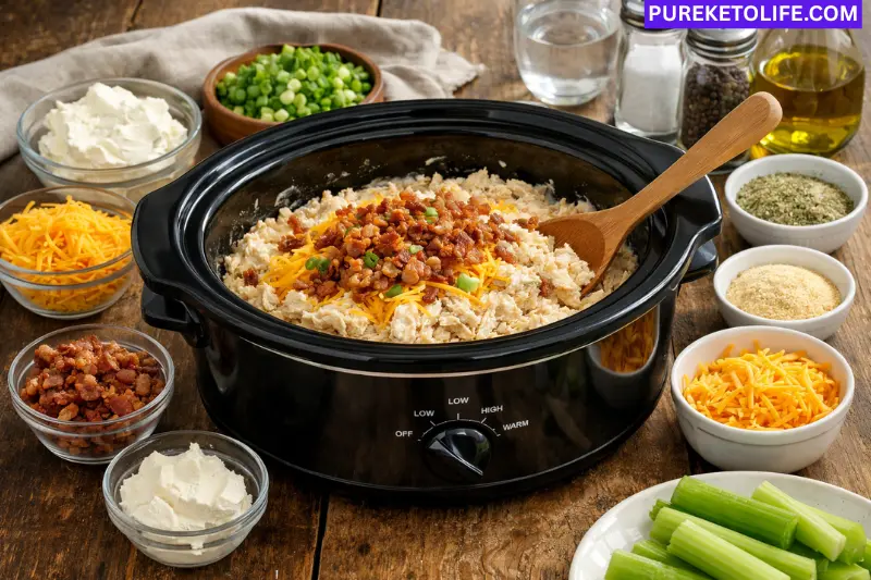 keto crockpot crack chicken