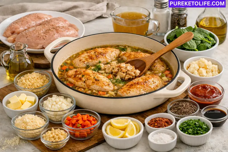 keto garlic butter chicken