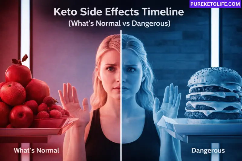 keto side effects timeline whats normal vs dangerous