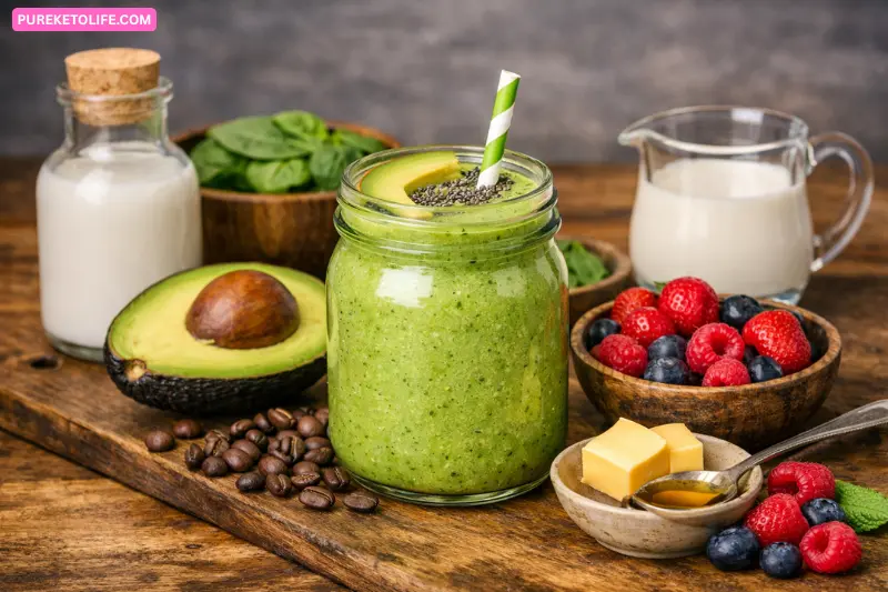 keto smoothie low-carb version
