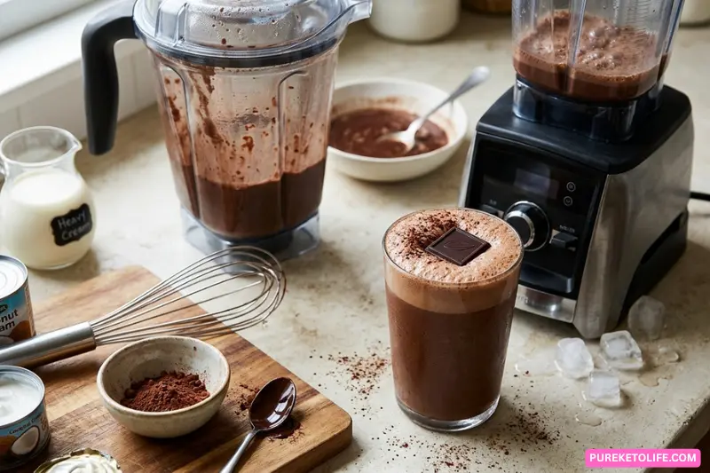 secret tips for creamier keto chocolate drinks
