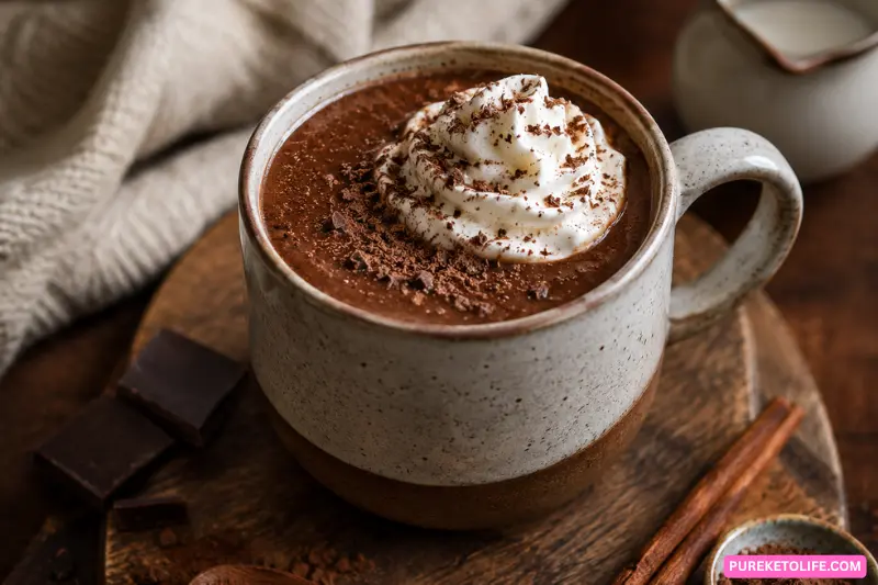 thick keto hot chocolate