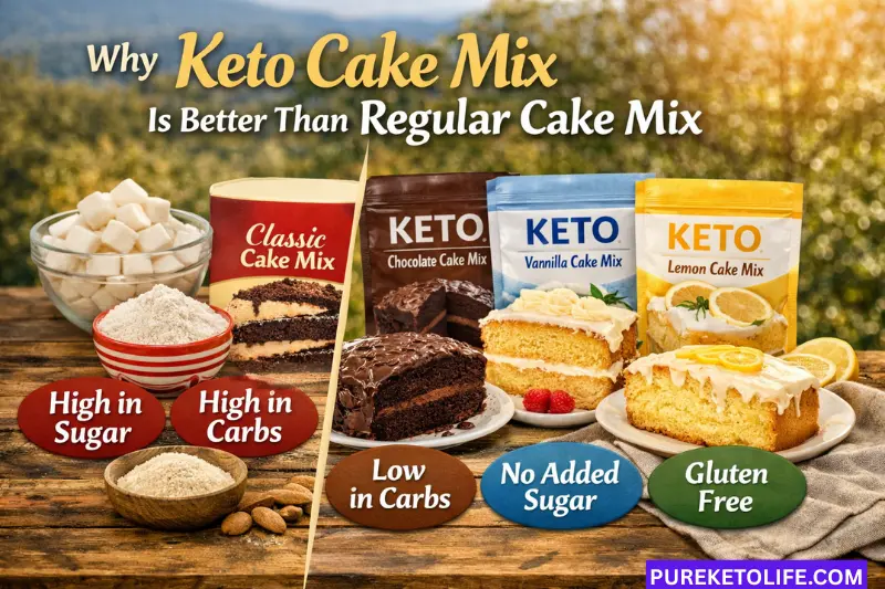 why keto cake mix is better than regular cake mix