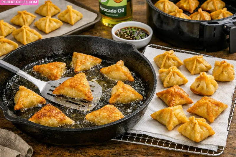 cook the keto crab rangoon