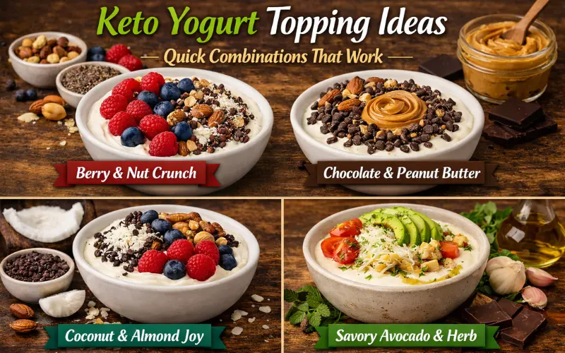 keto yogurt topping ideas quick combinations that work