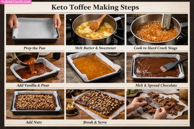 make keto toffee
