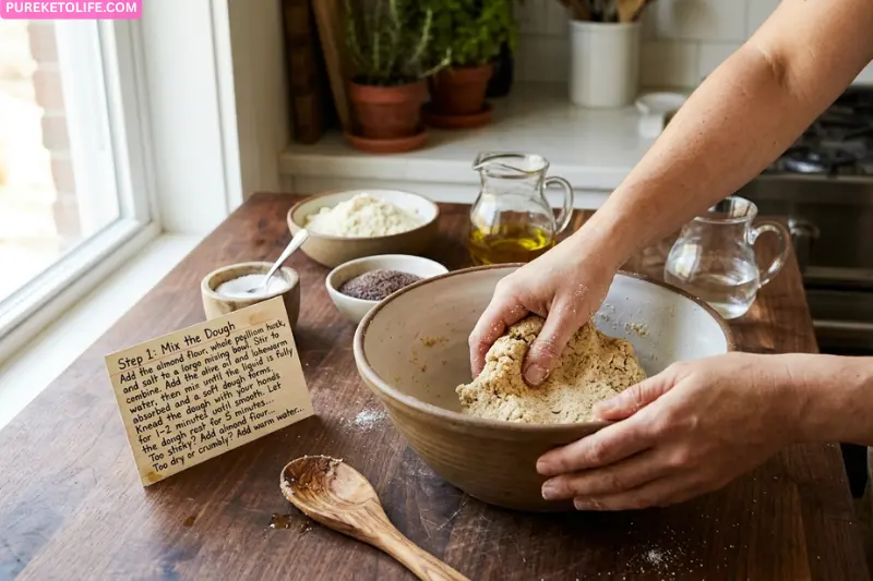 mix the dough