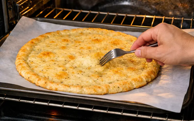 pre-bake the crust