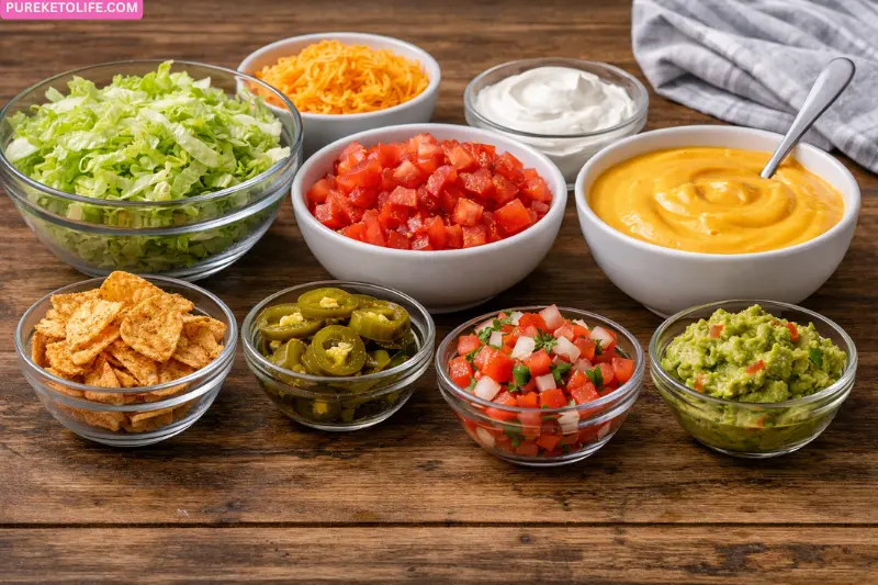 prepare your toppings