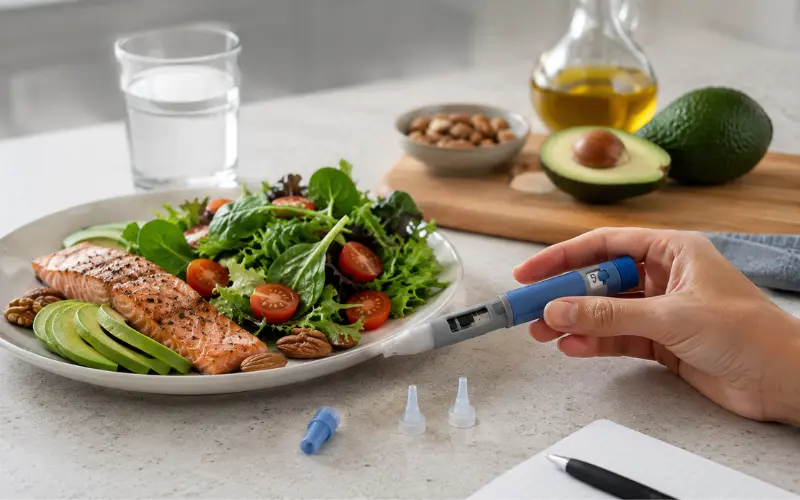 step by step how to safely combine keto and ozempic