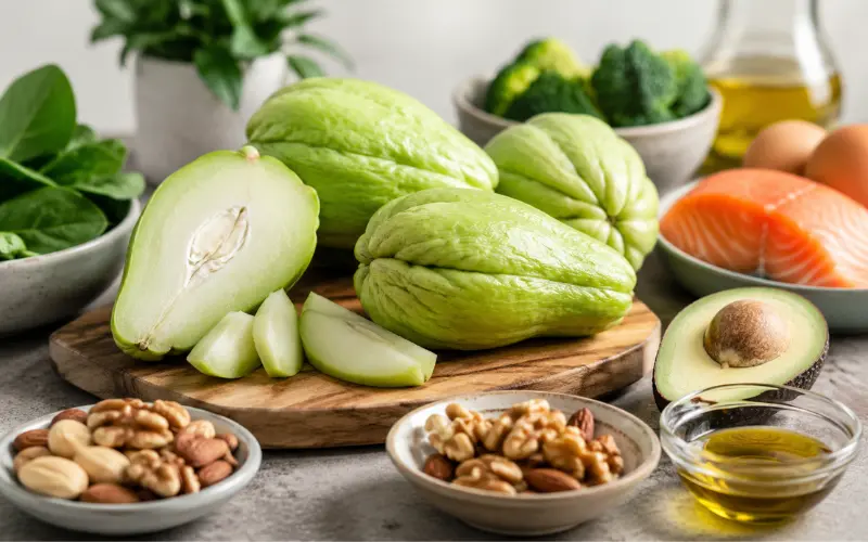 why chayote is ideal for ketogenic diets