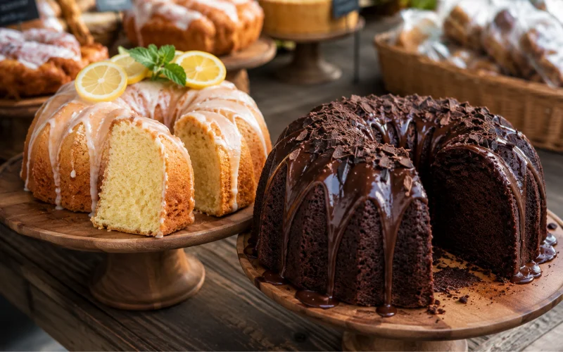 bundt cakes and pound cakes