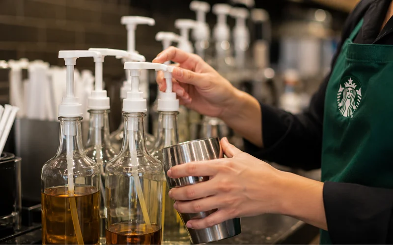 choose sugar free vanilla or cinnamon dolce syrup, in moderation
