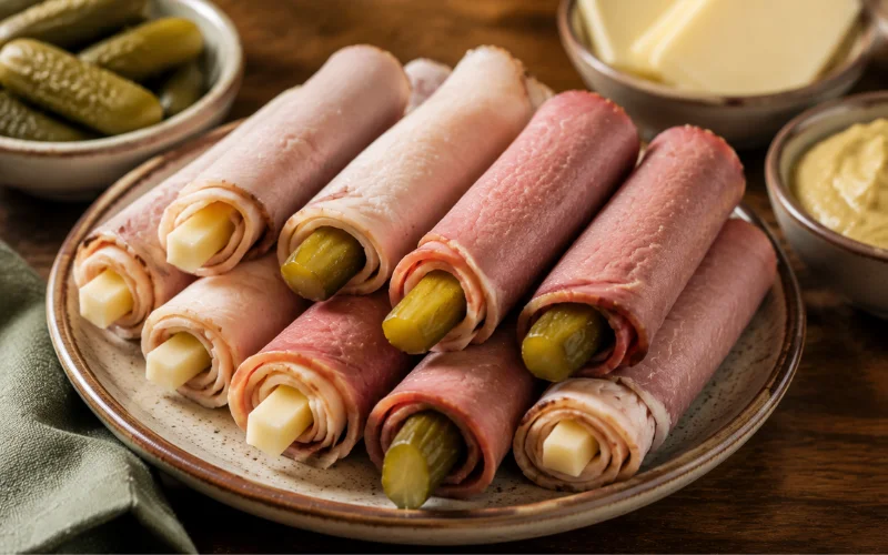 deli meat roll ups