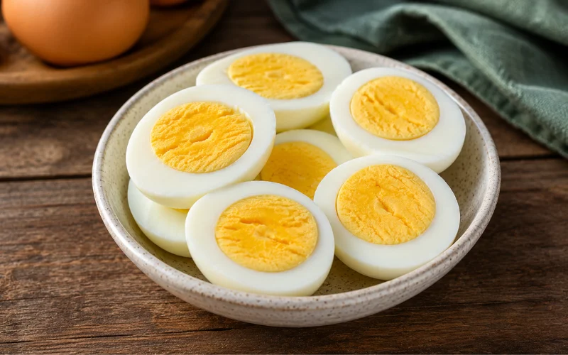 hard boiled eggs