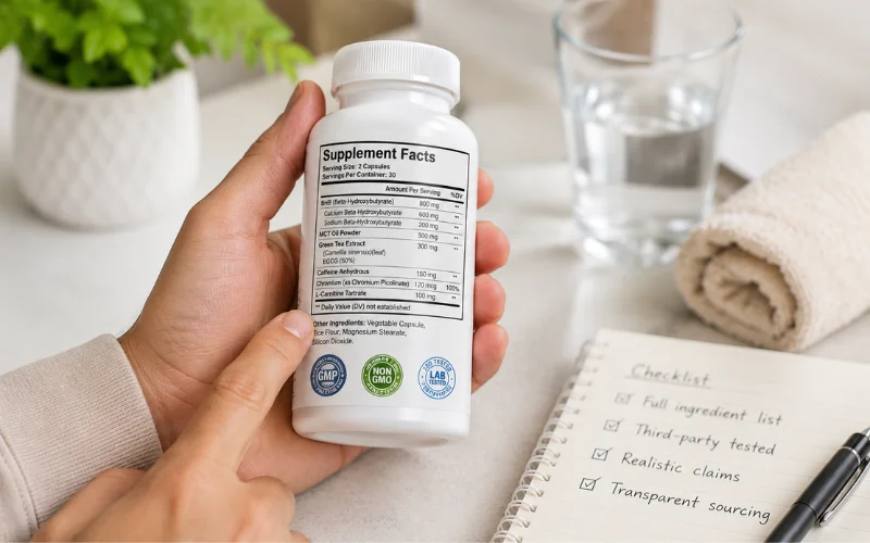 how to choose a quality keto slim product