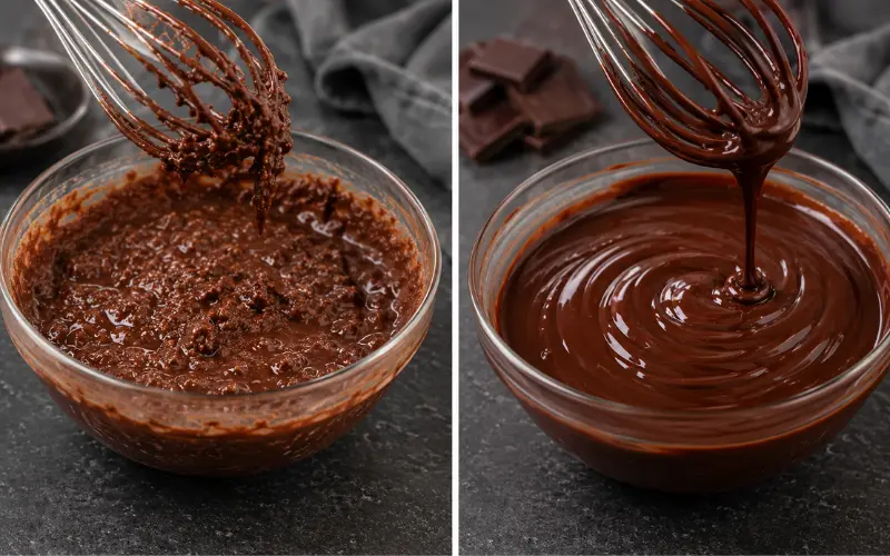 how to fix broken or grainy ganache