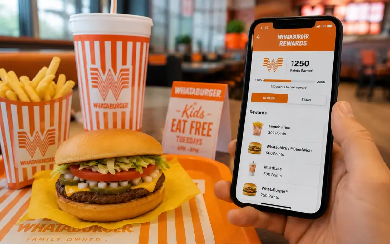 how to get a free meal from whataburger