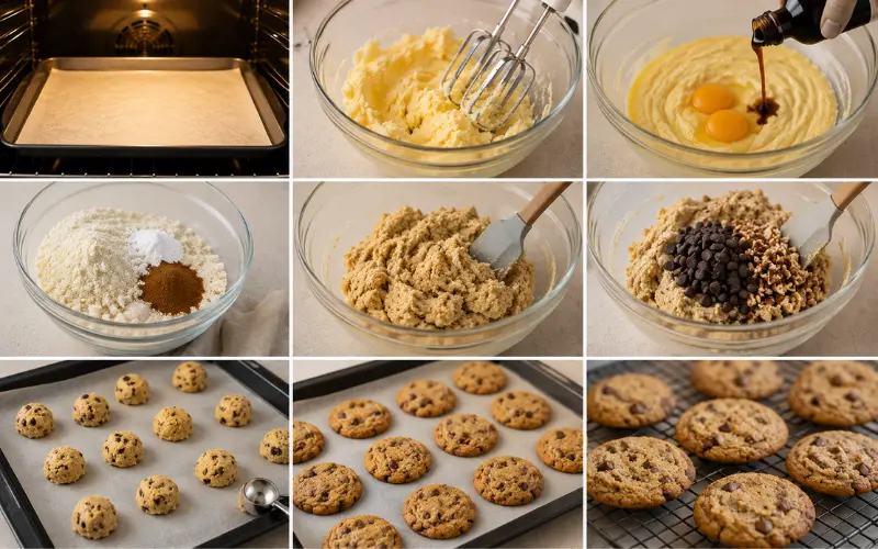 how to make keto banana cookies step by step