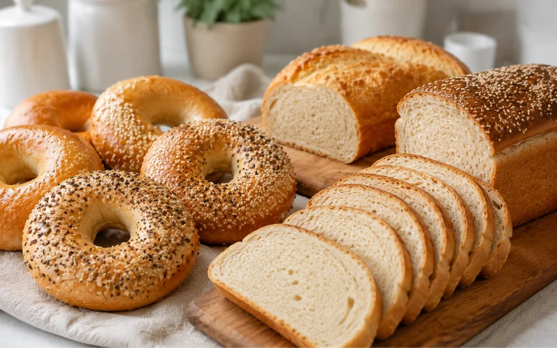 keto bagels and bread