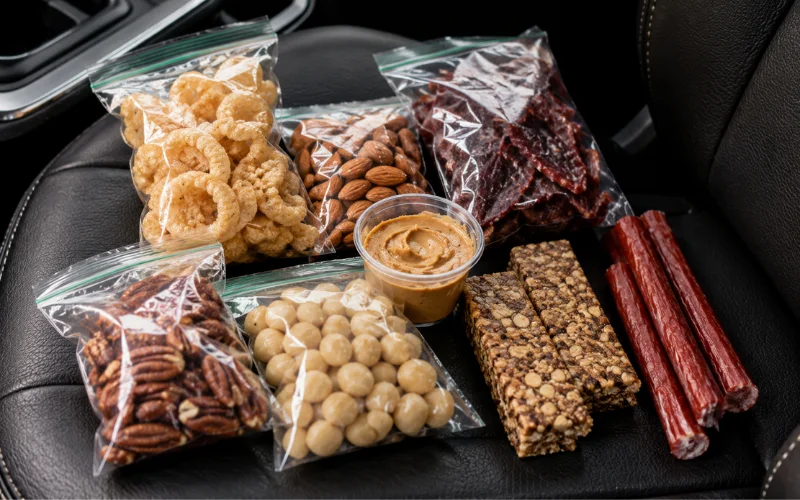 keto road snacks you can pack without a cooler