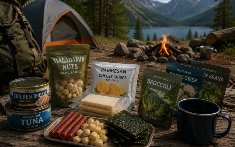 keto snacks for camping trips