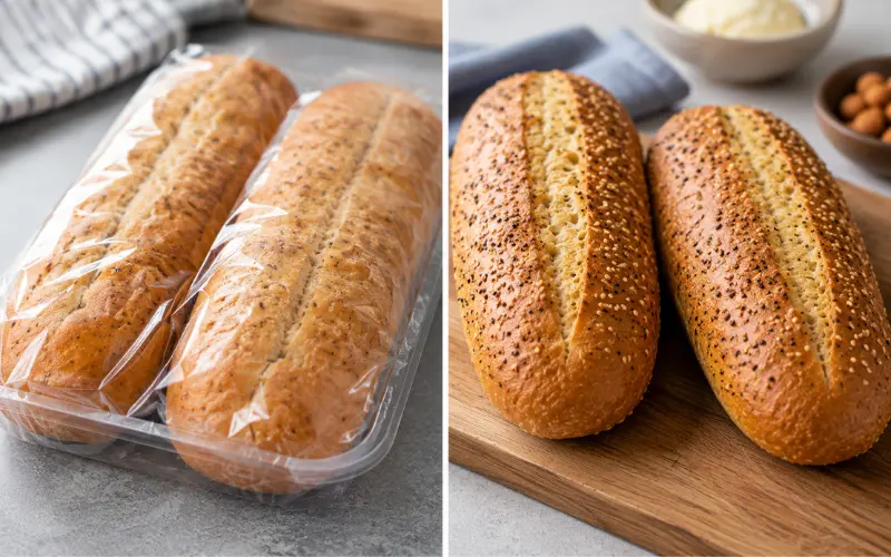 store bought vs homemade keto sub buns