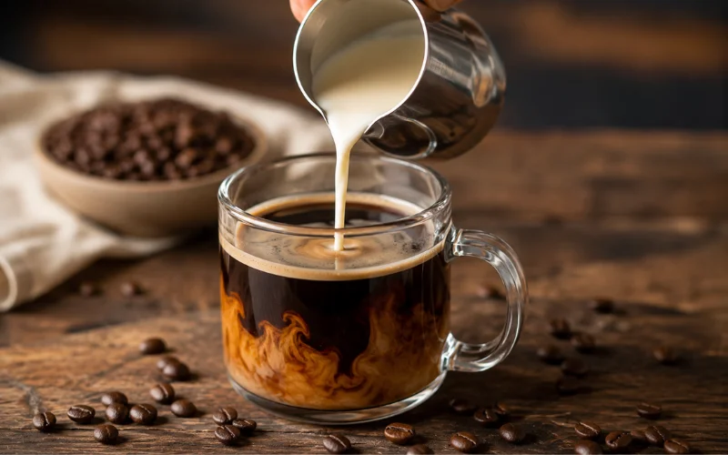 swap milk for heavy cream