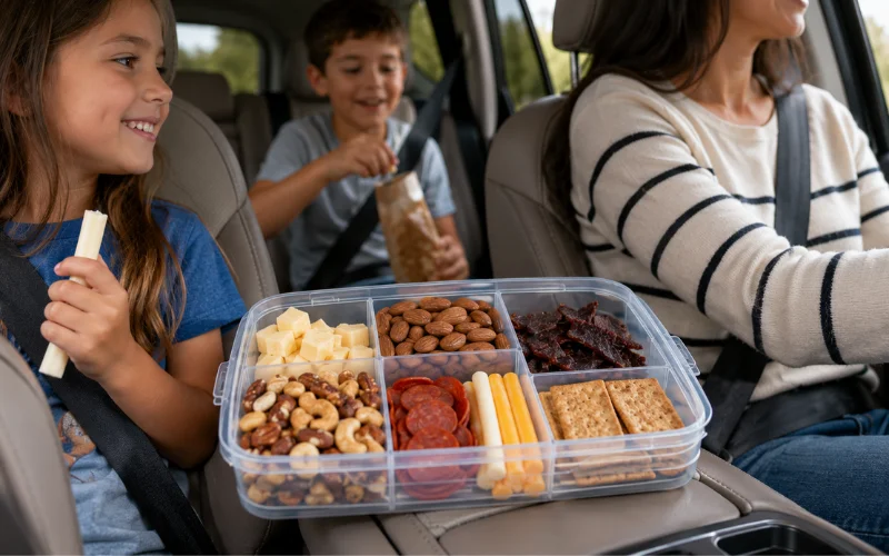 traveling keto with kids or non keto family