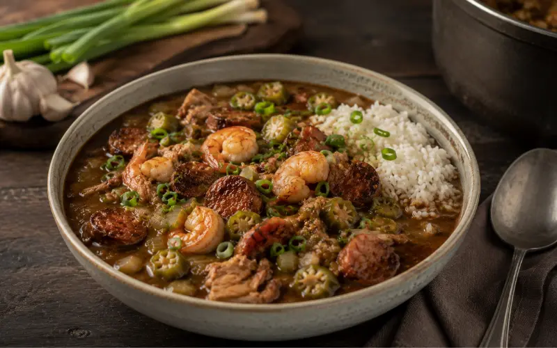 why traditional gumbo breaks keto its not the meat