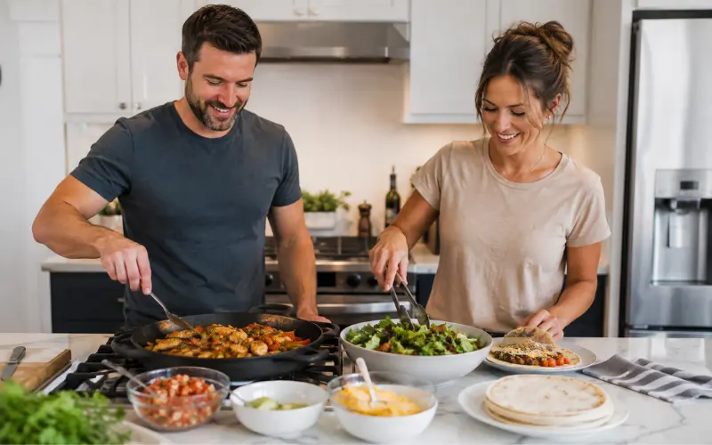a partner who isnt doing keto at all