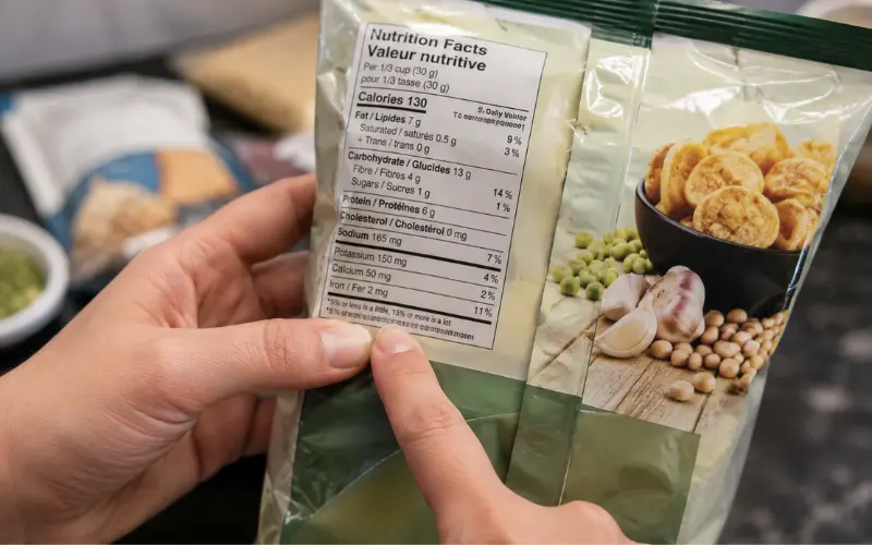 before adding a snack to your cart check