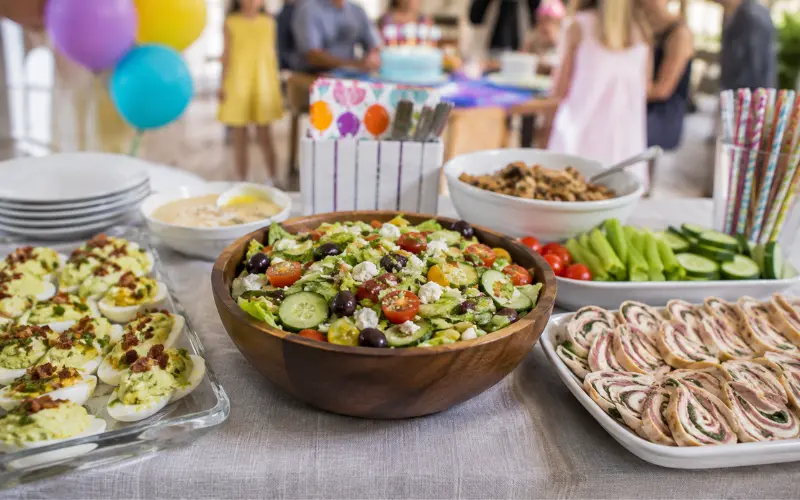 birthday parties and holidays