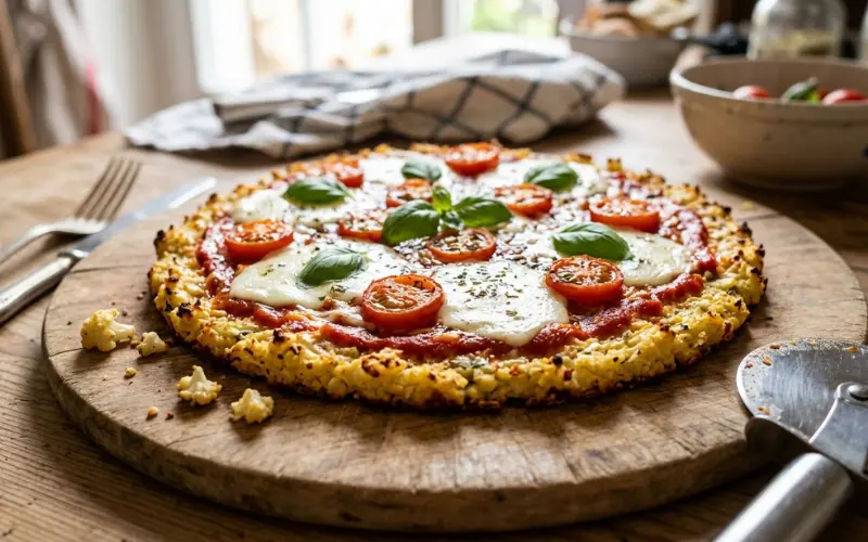cauliflower crust pizza 