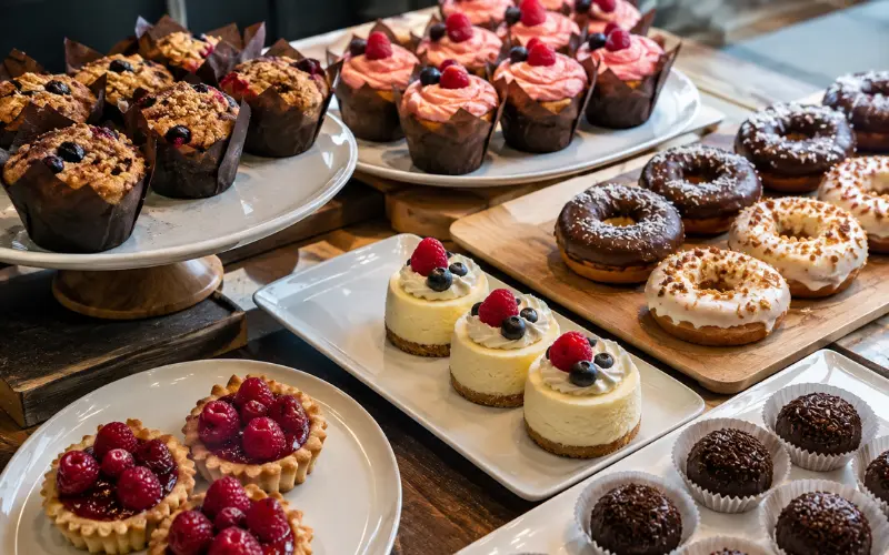 i want a bakery near the heights or inner loop for a quick grab