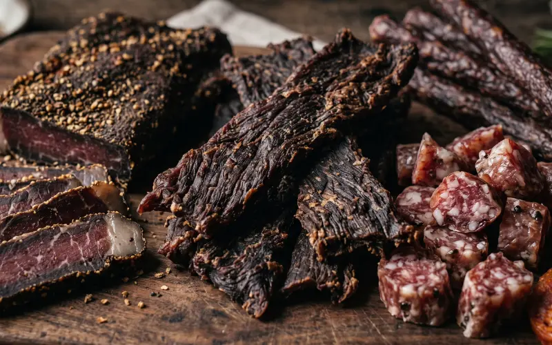 keto chewy & savory meat options