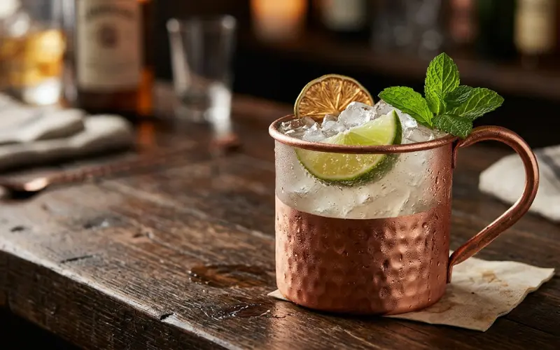 sugar free moscow mule