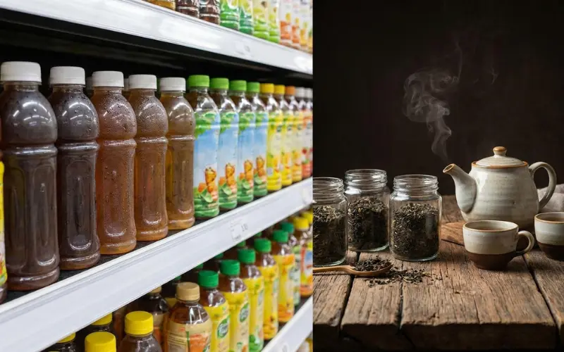 tea but watch the bottled versions