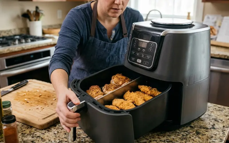 why the air fryer solves the real keto family recipes problem
