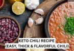 keto chili recipe easy thick & flavorful chili
